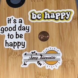 STICKERS DECORATE/PERSONALIZE items for cell phone, cups, coolers, water bottles